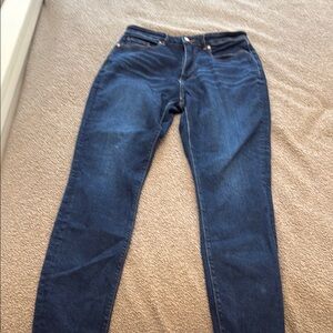 Blue Skinny Jeans with Classic Denim Look